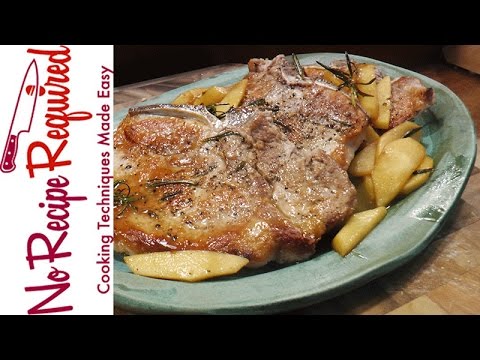 How to Bake Pork Chops - NoRecipeRequired.com - UC2Kqui8VRpm1uMKl7QQGX2w