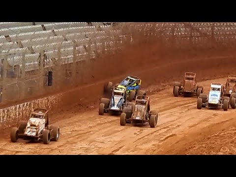 BayPark Speedway - Six Shooters - 28/12/21 - dirt track racing video image