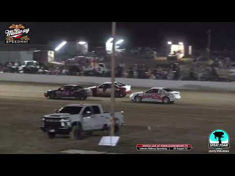 Heat Races - Prelude to the 3rd Annual Bill Ragland Memorial - Lebanon Midway Speedway - 30 May 2025 - dirt track racing video image