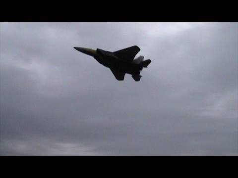 RC F-15 EDF Jet maiden flight Deadstick landing - UCsFctXdFnbeoKpLefdEloEQ