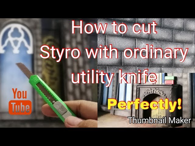 How to Cut Styrofoam Safely and Easily