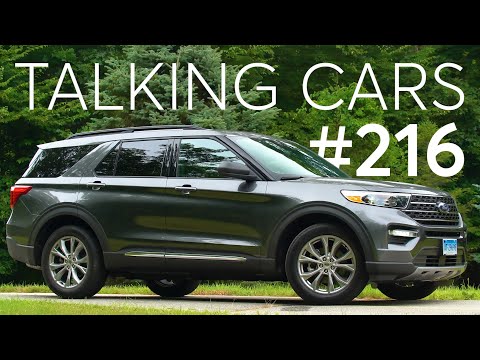 2020 Ford Explorer First Impressions; How Are CUVs and SUVs Different? | Talking Cars #216 - UCOClvgLYa7g75eIaTdwj_vg