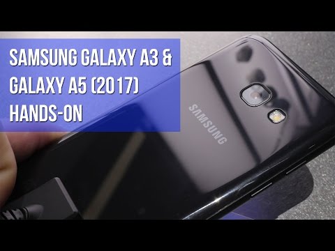 Samsung Galaxy A3 & Galaxy A5 (2017) Hands-on - UCwPRdjbrlqTjWOl7ig9JLHg