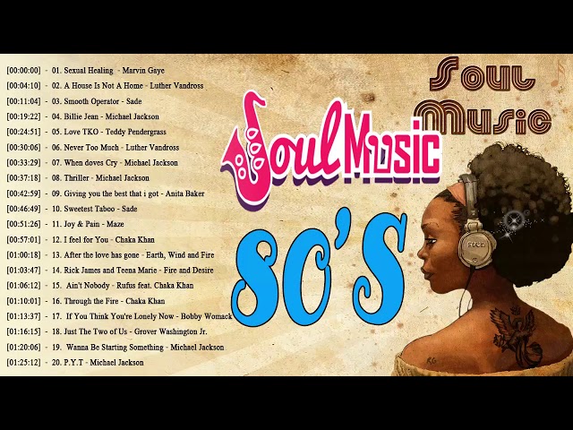 The Best Soul Music of the 1980s