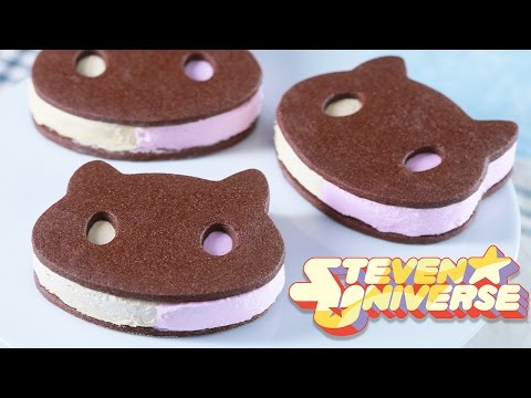 COOKIE CAT ICE CREAM SANDWICHES - STEVEN UNIVERSE - NERDY NUMMIES - UCjwmbv6NE4mOh8Z8VhPUx1Q