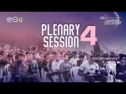 RCCG YOUTH CONVENTION 2021 - PLENARY SESSION 4  DAY 3