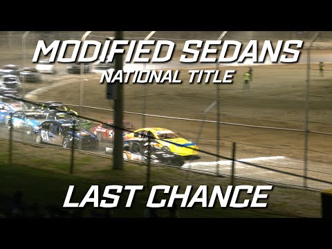 Modified Sedans: National Title - B-Main 2 - Heartland Raceway - 13.03.2022 - dirt track racing video image