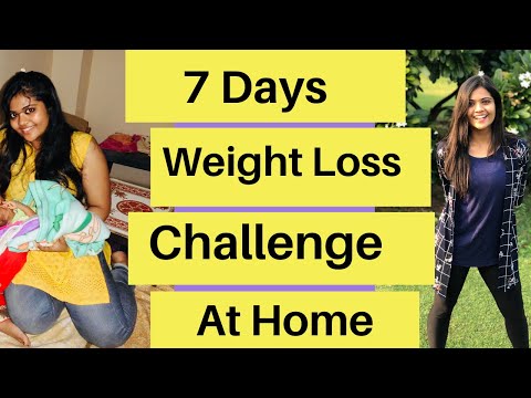 Video - Fitness at Home Quarantine - 7 Days Weight Loss Challenge - Exercise at Home - Somya Luhadia #India