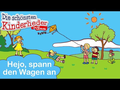 Hejo, spann den Wagen an | Kinderlieder mit Text zum mitsingen