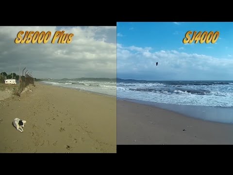 sj5000 plus vs sj4000 side by side: sea, sand and forest - UCyly0SkVXoQ3nHbKj1QignA