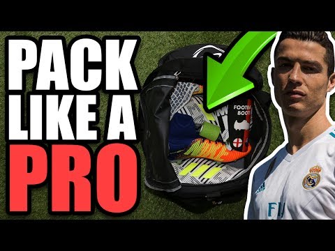 How to Pack Like A Pro! Professional Footballer's Kitbag - UCs7sNio5rN3RvWuvKvc4Xtg