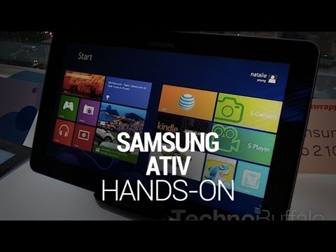 Samsung ATIV Smart PC Hands-On (Windows 8, AT&T) - UCR0AnNR7sViH3TWMJl5jyxw