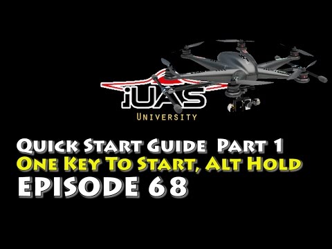 Tali H500 Quick Start Guide Part 1 - One Key to Start, Alt Hold. iUAS University - UCq1QLidnlnY4qR1vIjwQjBw