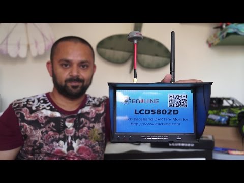 Eachine LCD5802D 5.8G 40CH 7 Inch FPV Monitor with DVR - UCsFctXdFnbeoKpLefdEloEQ