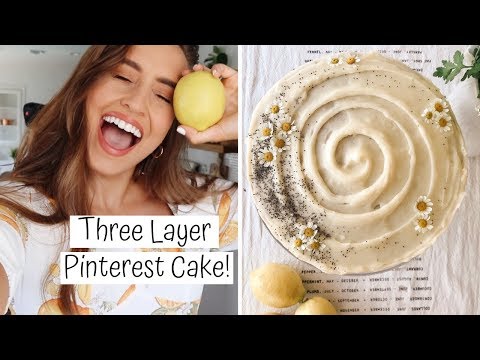 MAKING LEMON POPPY SEED CAKE | Kristin's Kitchen - UC3fgv-ejI64Gw3FzastFIpw