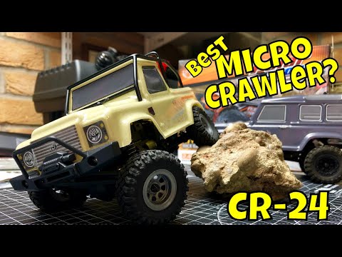 New worlds best micro crawler? Hobby Plus CR-24 mini RC crawler. Like the Outback mini 2.0 ranger! - UCSgcnNUXj1466tP-bm2ZdGA