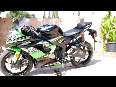 2016 Kawasaki ZX6R Shogun Frame Sliders How to Install - UCKMr_ra9cY2aFtH2z2bcuBA