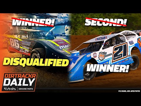 A racer DQ'd from a win, but nobody told us why... - dirt track racing video image