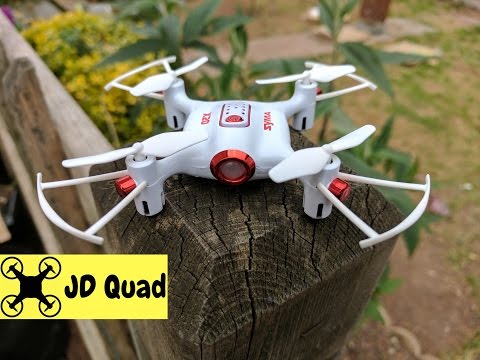 Syma X20 Pocket Drone Nano Quadcopter Flight Test - UCPZn10m831tyAY55LIrXYYw