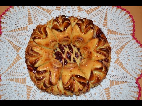 Пирог с вареньем.МОЯ ИДЕЯ.Meine Idee.MY IDEA.Flower Bread. - UCmrxsvv2VCSKAP0qER6sVJw