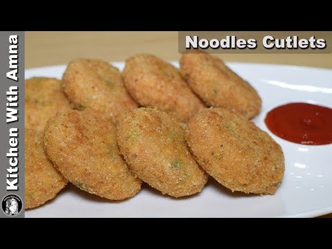 Noodles Cutlets Recipe - Chicken Maggi Noodles Cutlets - Special Ramadan Recipe - Kitchen With Amna - UCQ2P7C8UGoVM6AhqsVx-M0Q