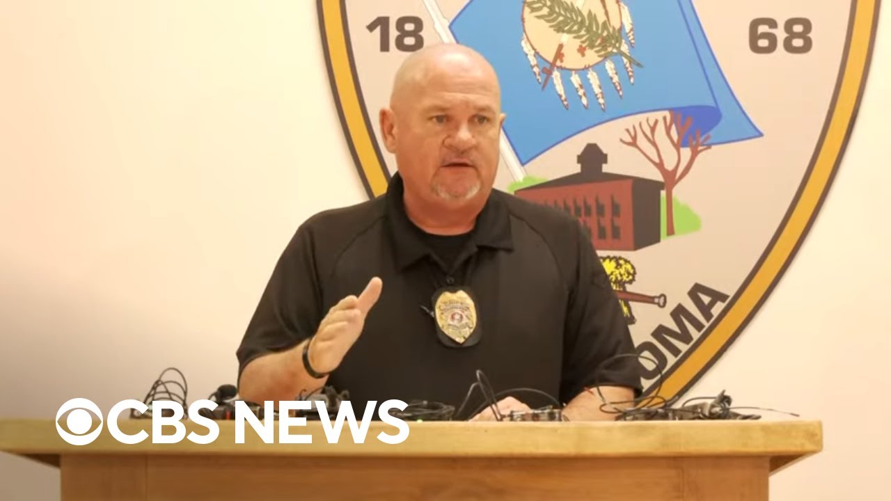 Oklahoma police identify seven people found dead on rural property | full video