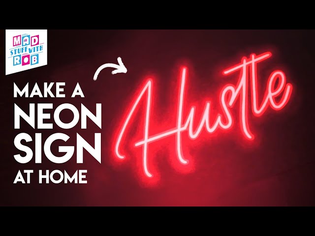 How to Create a Baseball Neon Sign