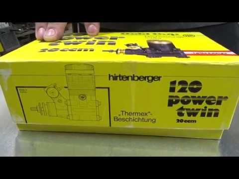 HP Gold Cup 120 Power Twin Inline Cylinders nitro engine 20cc Unboxing - UC3RiLWyCkZnZs-190h_ovyA