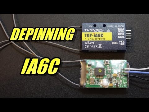 How To Unpin Turnigy IA6C Receiver. - UCObMtTKitupRxbYHLlwHE3w