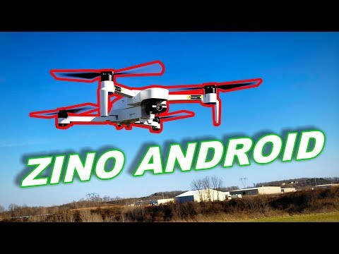 Hubsan Zino On Android Is Awesome - 3 Axis 4K GPS Camera Drone Under $400 - TheRcSaylors - UCYWhRC3xtD_acDIZdr53huA