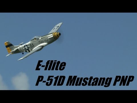 E-Flite P-51D Mustang PNP Maiden Flight - UChL7uuTTz_qcgDmeVg-dxiQ