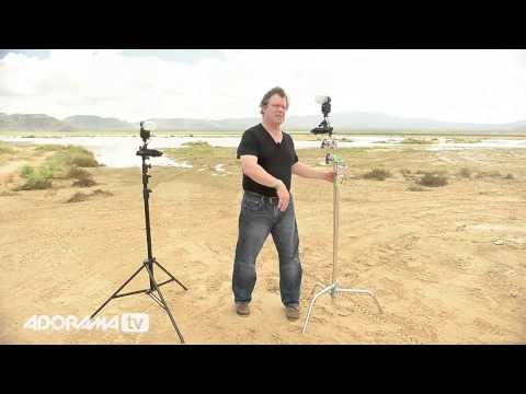 C-Stands vs. Straight Stands: Ep 129: Photo on the Go with Joe McNally: Adorama Photography TV - UC8Pksdbj37CdE00kmE7Z1dw