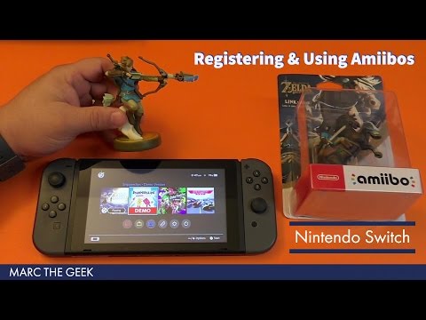 Nintendo Switch: Registering & Using Amiibos - UCbFOdwZujd9QCqNwiGrc8nQ