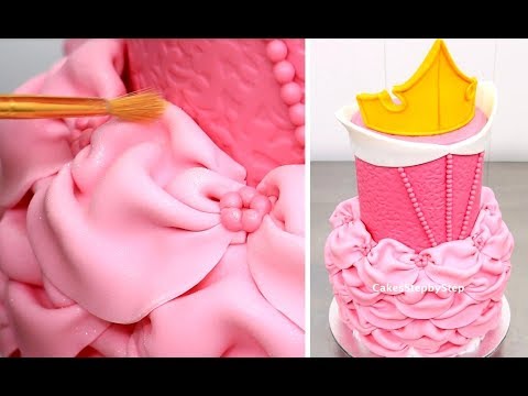 How To Make a Disney Princess AURORA Sleeping Beauty Cake by Cakes StepbyStep - UCjA7GKp_yxbtw896DCpLHmQ