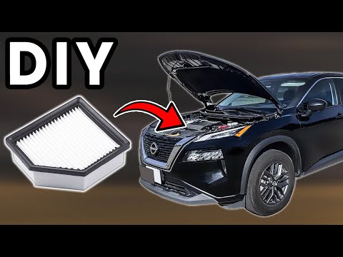 Come sostituire il filtro dell'aria del motore della Nissan Rogue