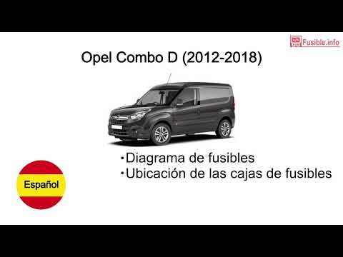 Предохранители и реле Opel Combo D