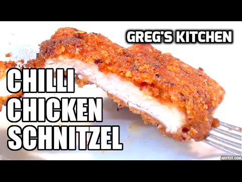 SWEET CHILLI CHICKEN SCHNITZEL RECIPE - Greg's Kitchen - UCGXHiIMcPZ9IQNwmJOv12dQ