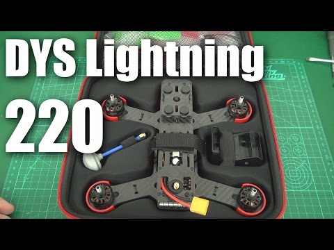 Sneak peek: DYS Lightning 220 PNF racing drone - UCahqHsTaADV8MMmj2D5i1Vw