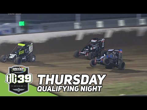 HIGHLIGHTS: USAC NOS Energy Drink National Midgets | Dirt Track at IMS | BC39 Night #1 | 9-28-2023 - dirt track racing video image