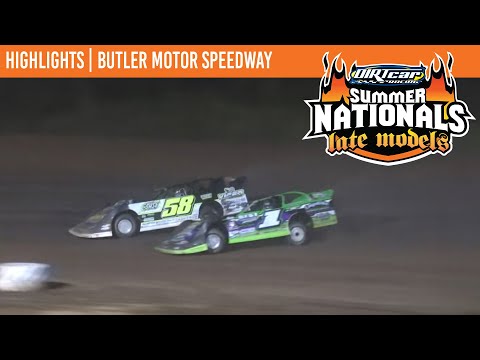 DIRTcar Summer Nationals Late Models | Butler Motor Speedway | July 11, 2024 | HIGHLIGHTS - dirt track racing video image
