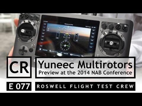 RFTC: Yuneec International Previews Multirotor Aerial Video Platforms at NAB 2014 - UC7he88s5y9vM3VlRriggs7A