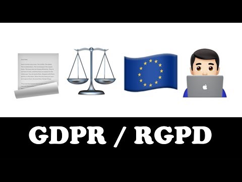 RGPD GDPR 2 vidéos pour comprendre Blogmotion