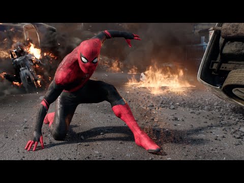 Spider-Man: Far From Home (2019) - &#39;&#39;Spider-Man Vs. Drones&#39;&#39; | Movie Clip HD - UCiV5HYQ4OCPK6z2MiybLpEw