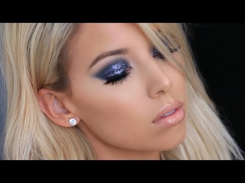 Gray Glitter Smokey Eye | LustreLux - UCC0EqtXQ9at6ON_-ZYJaImA