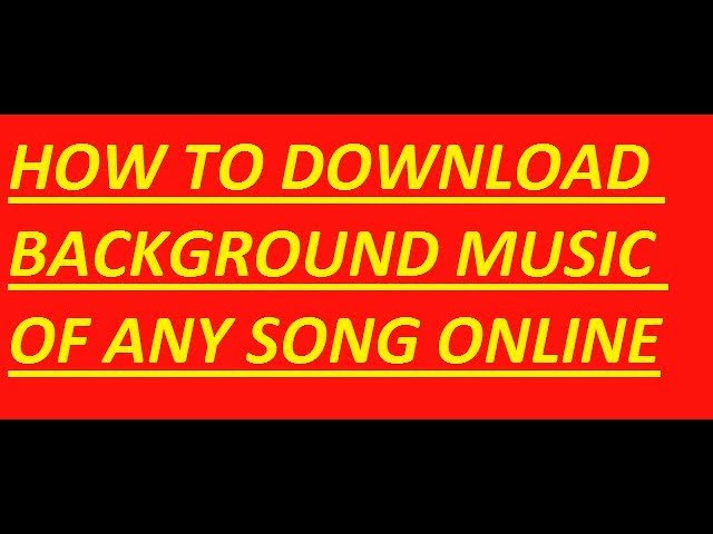 How to Download Instrumental Music