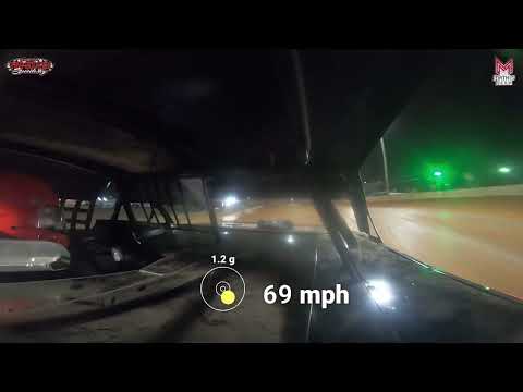 #17M Jeff Metcalf - USRA Stock Car - 6-8-2024 Tri-State Speedway - In Car Camera - dirt track racing video image