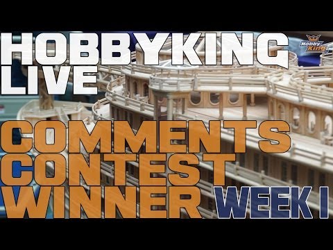 HobbyKing Live - Comments Contest Winner Week 1 - UCkNMDHVq-_6aJEh2uRBbRmw