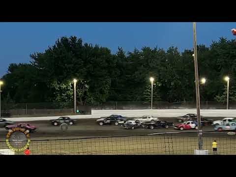 Racing Car Pile ups 2024 many clips part 1 - dirt track racing video image