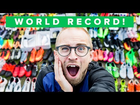 WORLDS BIGGEST FOOTBALL BOOT COLLECTION worth 210,000$ - UC5SQGzkWyQSW_fe-URgq7xw