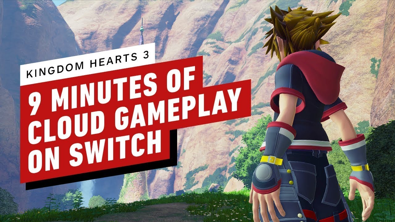 Kingdom Hearts 3 (Cloud Version) – 9 Minutes of Switch Gameplay